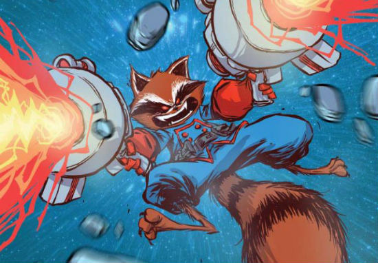 Rocket Raccoon FCBD header