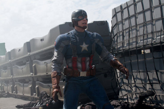 Captain America Winter Soldier old suit