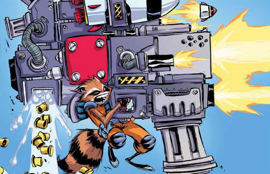 Skottie Young Rocket Raccoon header 2