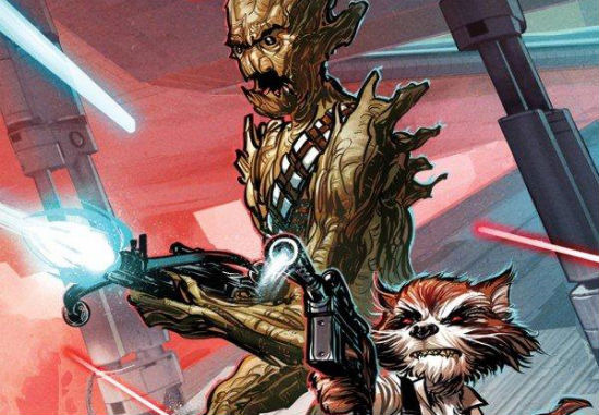 Han Rocket Chewie Groot