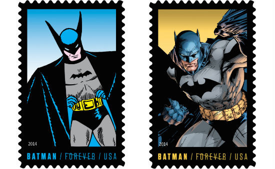 Batman stamps header