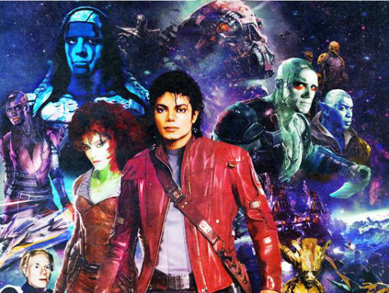 Guardians of the Galaxy Michael Jackson header