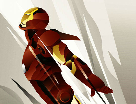 Art Deco Iron Man Rodolfo Reyes header