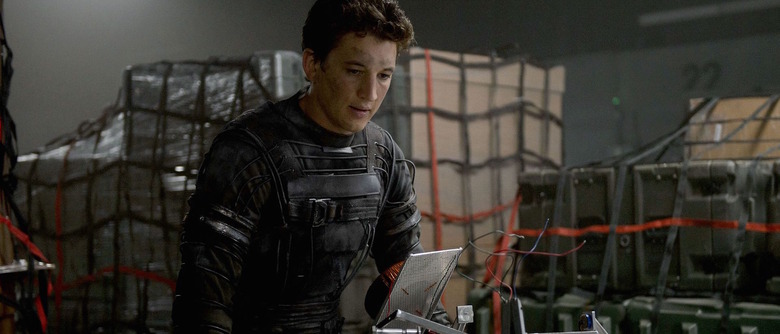 Miles Teller as Reed Richards in Fantastic Four