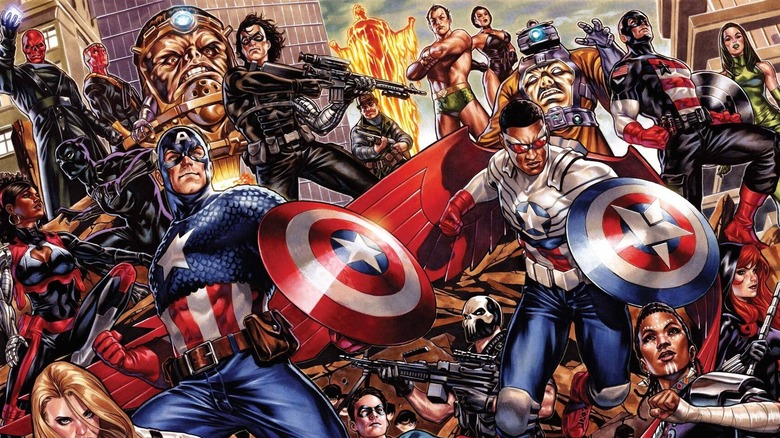 Captain America #0 art Alex Ross
