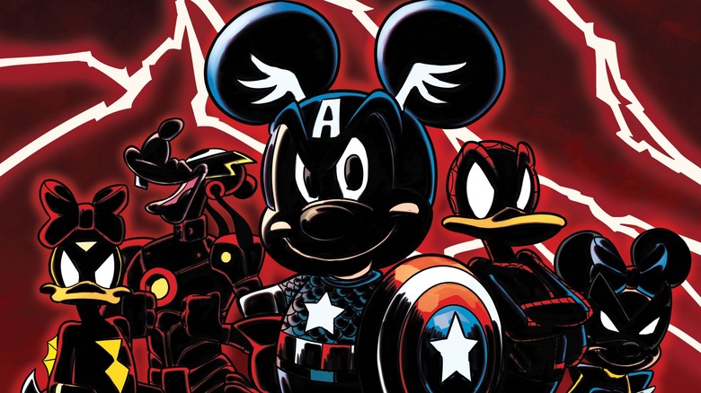 New Avengers #1 Disney 100 cover 