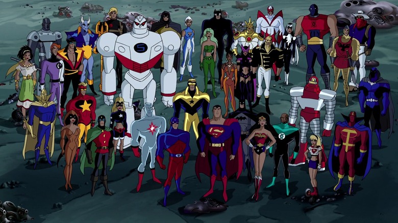 Justice League Unlimited ensemble 