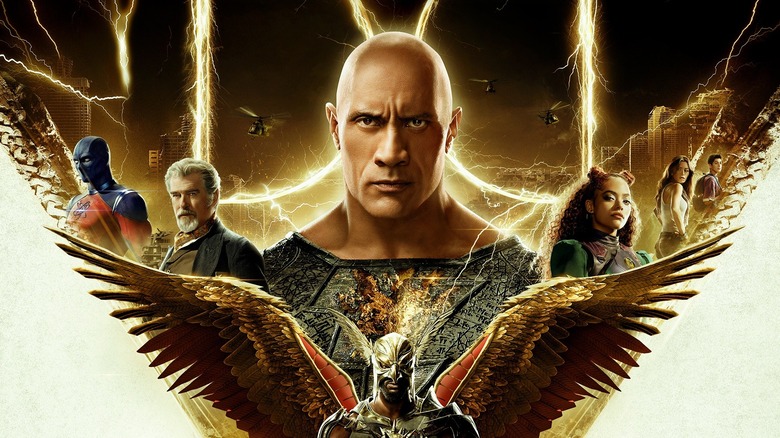 Black Adam Dolby poster 