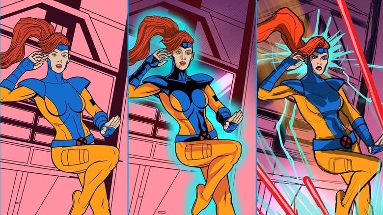 Jean Grey Marvel Legends artwork