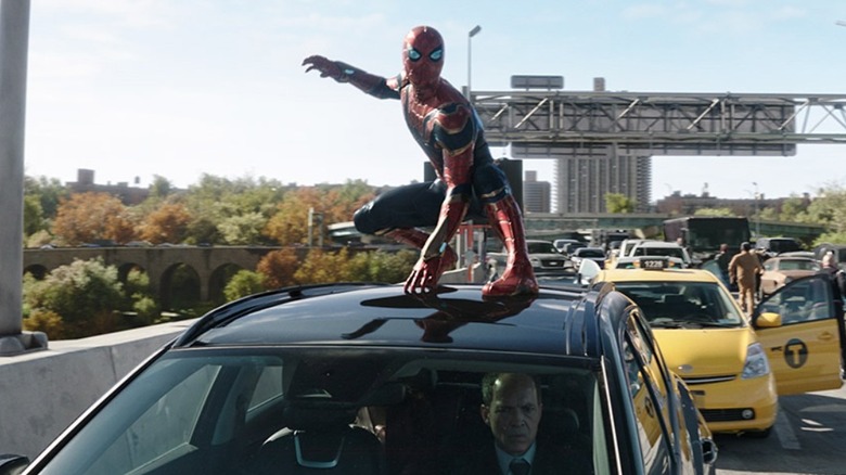 No Way Home Spider-Man bridge