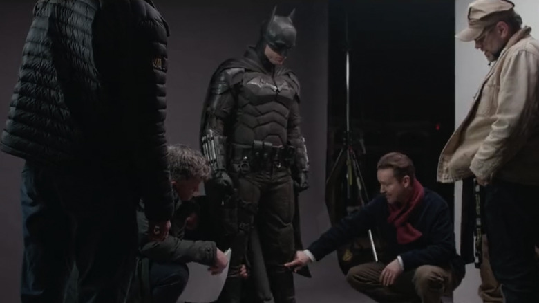 The Batman behind the scenes