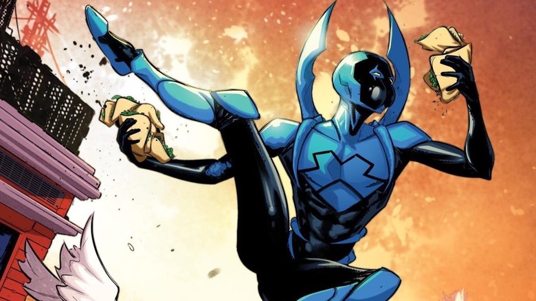 Blue Beetle Hispanic Heritage Month cover