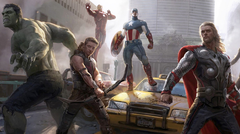 The Avengers concept art 