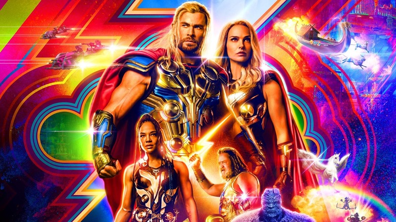 Thor Love and Thunder Disney+ poster