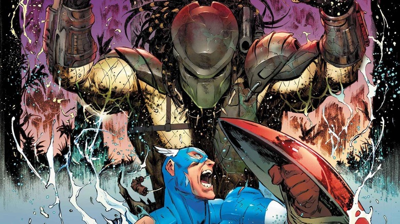 Predator Captain America Marvel Comics
