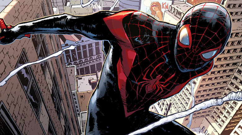 Miles Morales comic book art
