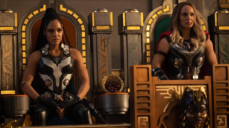 Thor Love and Thunder Valkyrie and Jane
