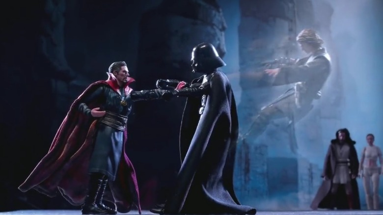 Plastic Action Doctor Strange and Darth Vader