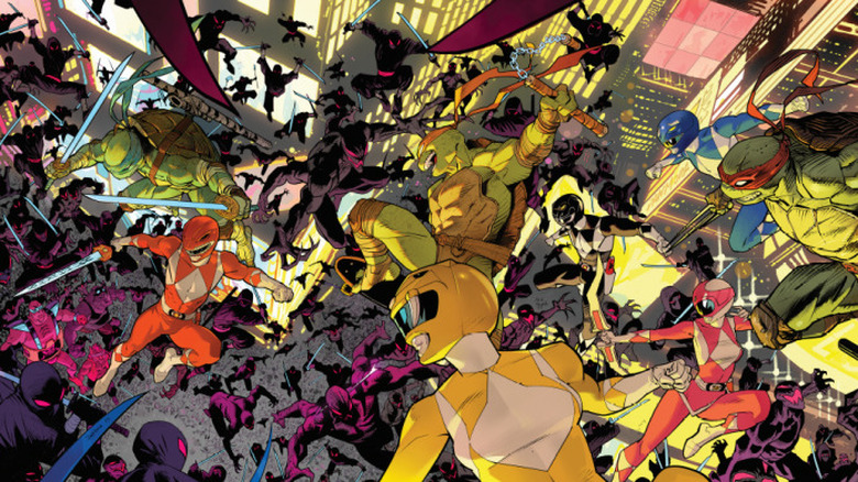 Power Rangers TMNT 2 comic