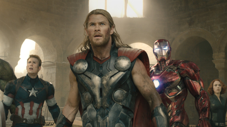 Avengers Age of Ultron final battle 