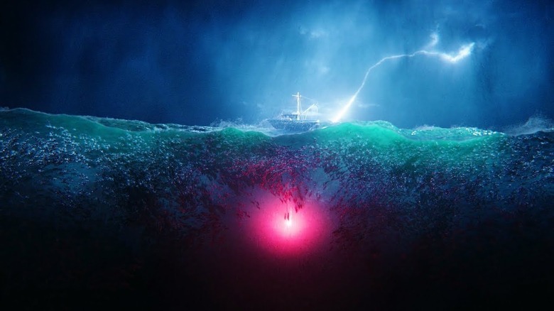 Aquaman The Trench scene