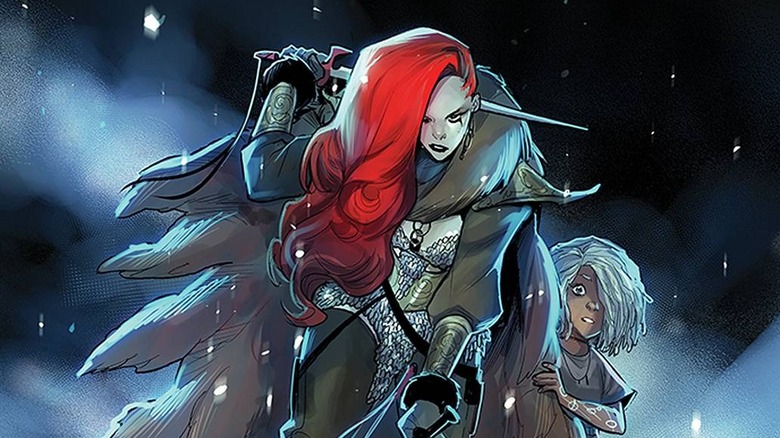 Red Sonja 2021 cover art 