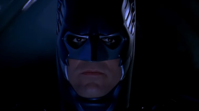 George Clooney Batman cowl