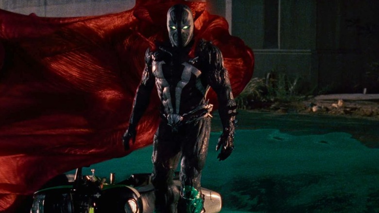 Spawn looking intense