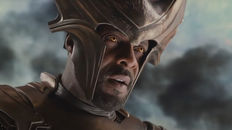 Heimdall wearing helmet