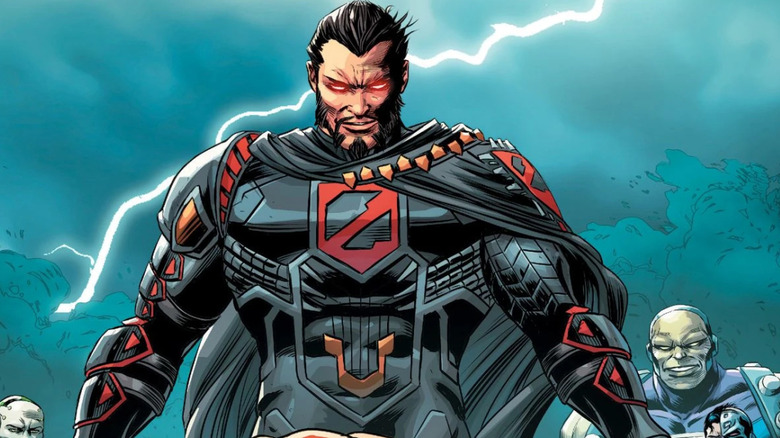 General Zod looms over