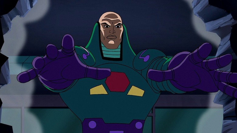 Justice League (2002) - Lex Luthor in green armor