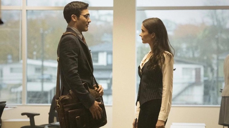 Tyler Hoechlin and Bitsie Tulloch in Superman & Lois