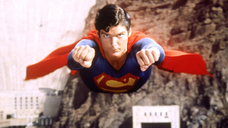 Superman 1978 superman flying dam