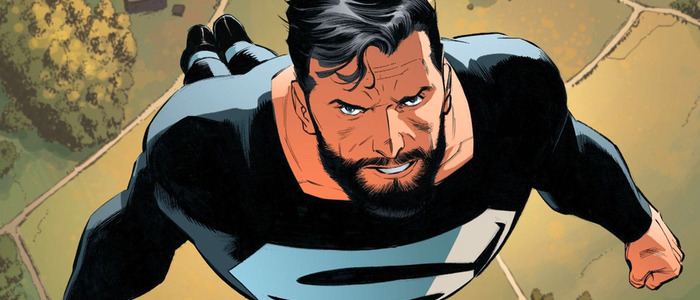 Superman's black suit