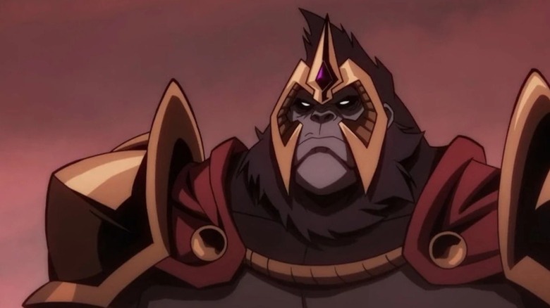 Gorilla Grodd is armored up and ready for trouble in Creature Commandos