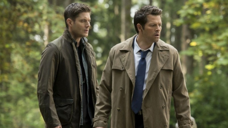 Misha Collins as Castiel in Supernatural