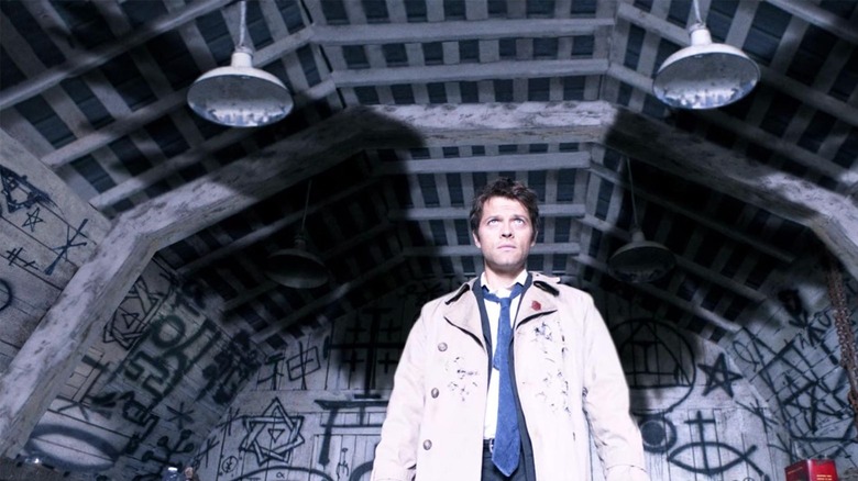 Misha Collins as Castiel in Supernatural