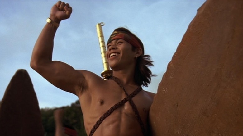 Ernie Reyes Jr as Johnny in "Surf Ninjas"