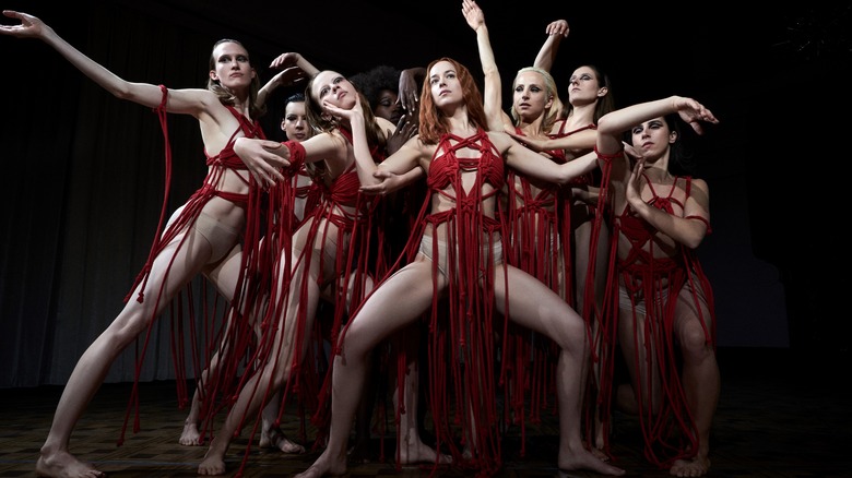 The dancers in Suspiria in their final number