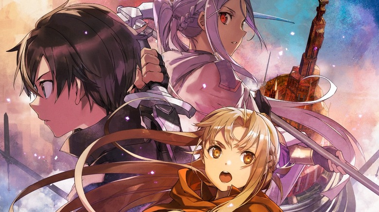 Kazuto Kirigaya, Asuna Yuuki and Misumi Tozawa