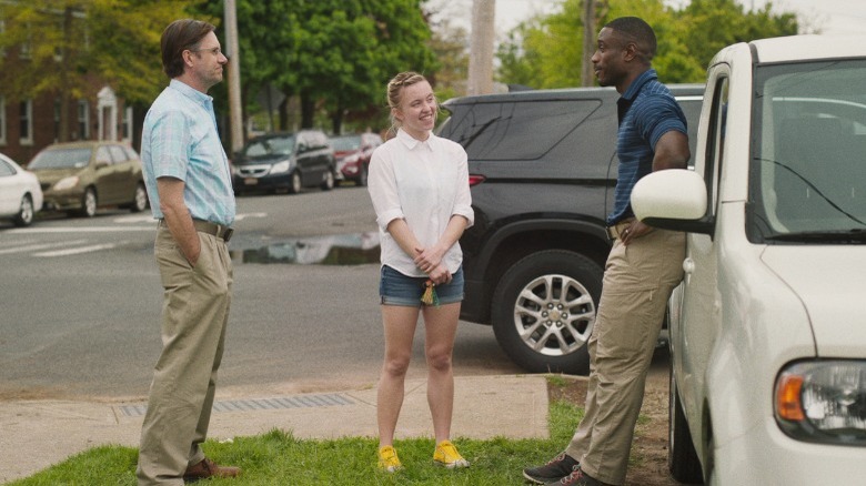 Josh Hamilton, Sydney Sweeney, and Marchánt Davis in Reality