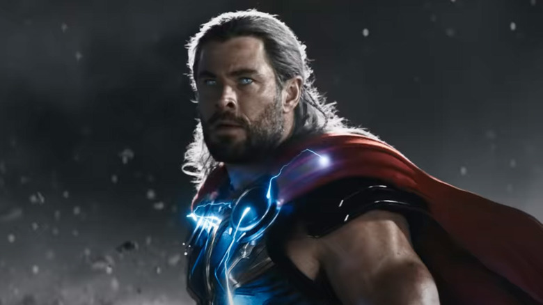 An angry Thor confronts Gorr