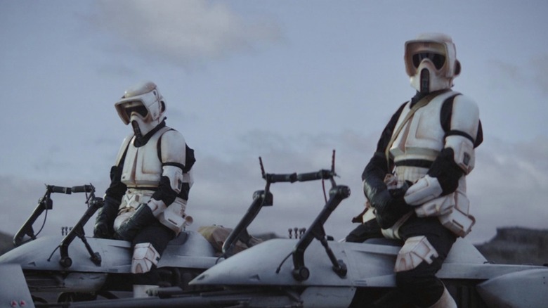 The Mandalorian Biker Scout Troopers