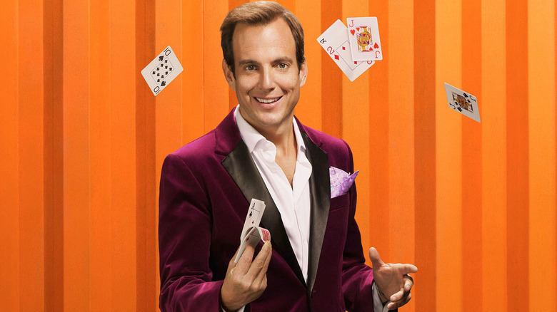 Will Arnett flipping cards on Arrested Development