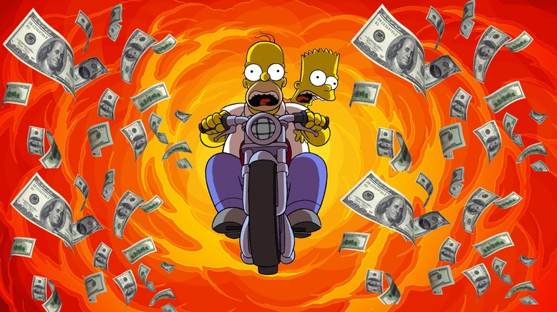 The Simpsons Movie explosion