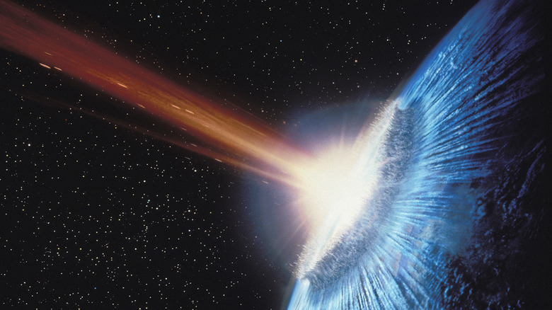 Deep Impact Asteroid scene