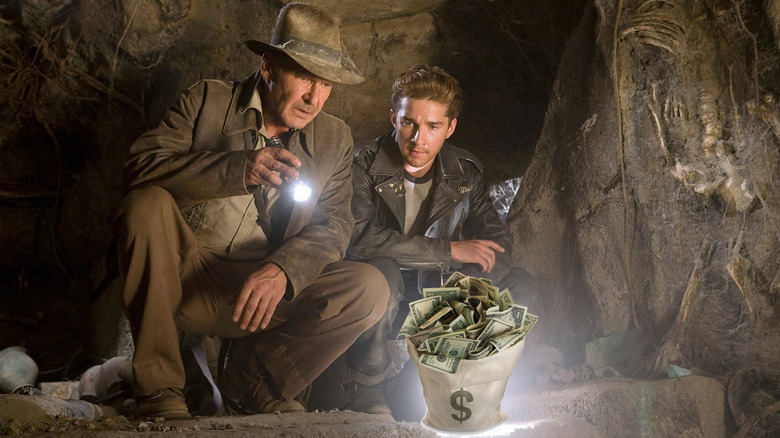 Indiana Jones and the Kingdom of the Crystal Skull money 