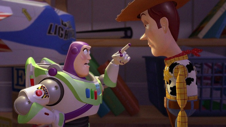 Toy Story Buzz pointing