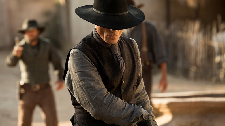 The Man In Black Prepares To Fire