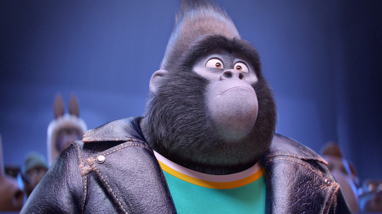 Johnny the Gorilla (Taron Egerton) in "Sing"
